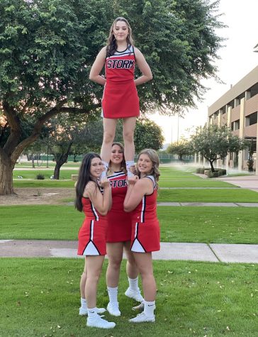 Clare Fields, Katie Christensen, Izabelle Stanford, Cassidy Shaffer